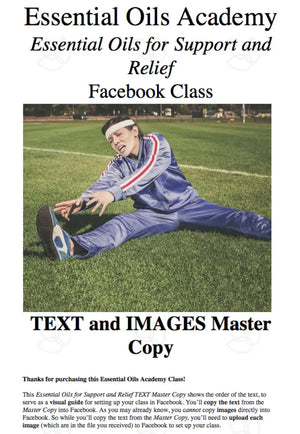 Essential Oils For Support And Relief Oil Academy Digital Online Class