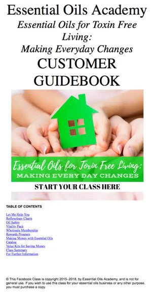 Essential Oils For Toxin-Free Living Oil Academy Digital Online Class