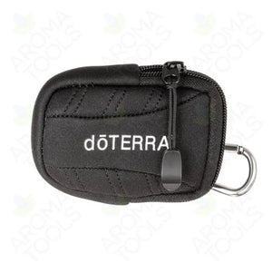 Dterra® Branded Key Chain Case (Holds 15 Ml Or Roll-On Vials) Black