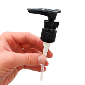 Black Pump For 1 Oz. And 2 Glass 4 Plastic Bottles (20-410 Neck Size)