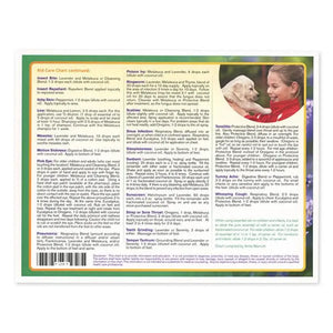 Kid Care With Essential Oils Chart