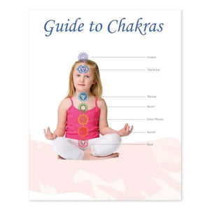 "Guide to Chakras and Chakra Stones" Chart