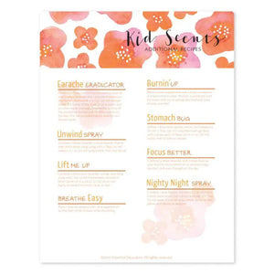 Kid Scents Make-It-Yourself Recipes And Label Set