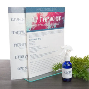 Air Freshener Make-It-Yourself Recipes And Label Set
