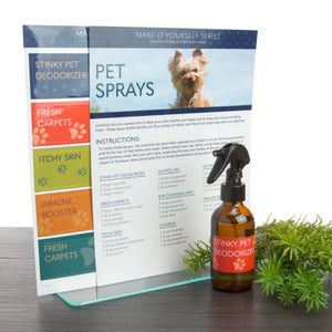 Pet Sprays Make-It-Yourself Recipes And Label Set