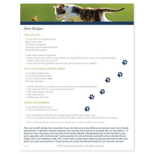 Pet Sprays Make-It-Yourself Recipes And Label Set