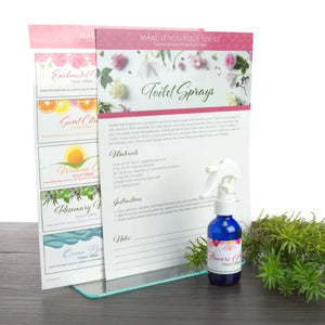 Toilet Sprays Make-It-Yourself Recipes And Labels
