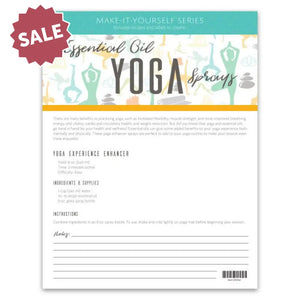 Yoga Sprays Make-It-Yourself Recipes And Labels
