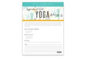 Yoga Sprays Make-It-Yourself Recipes And Labels
