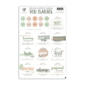 My Makes For Babies Recipes And Label Set