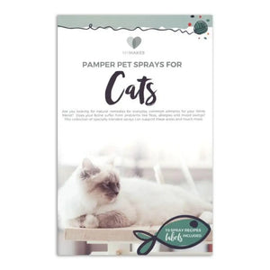 My Makes Pet Sprays For Cats Recipes And Label Set