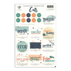My Makes Pet Sprays For Cats Recipes And Label Set