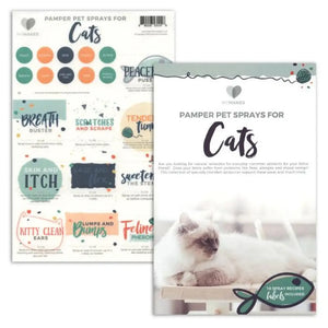 "My Makes Pet Sprays for Cats" Recipes and Label Set
