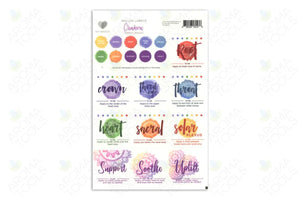 My Makes Chakra Energy Healing Recipes And Label Set