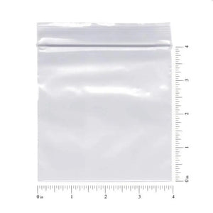 4" x 4" Sample Zip Top Bags (Pack of 100)