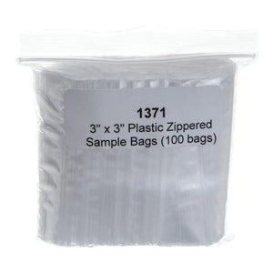 3 X Sample Zip Top Bags (Pack Of 100)
