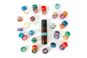 Essential Oil Label Bandz: Australian Doterra® Basic Blends Collection (Set Of 40)