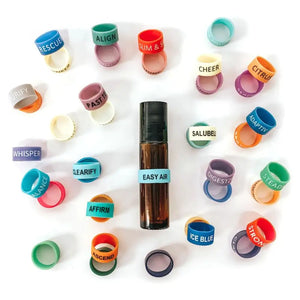 Essential Oil Label Bandz: Australian Doterra® Basic Blends Collection (Set Of 40)