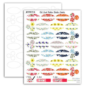 Roller Bottle Blends For Everyday Use Booklet And Label Set