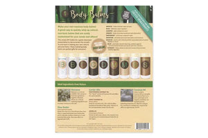 Body Balms Recipe Tear Pad (25 Sheets)