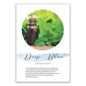 Deep Blue Show and Share Digital Highlight Card