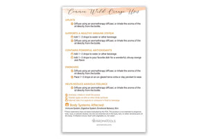 Wild Orange Show And Share Digital Highlight Card