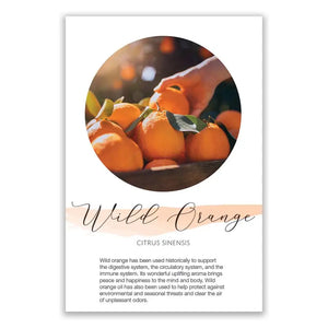 Wild Orange Show and Share Digital Highlight Card