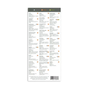 Essential Oils For A-Z Wellness Reference Cards (Pack Of 25)