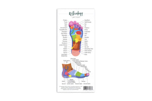 Reflexology Reference Cards (Pack Of 25)