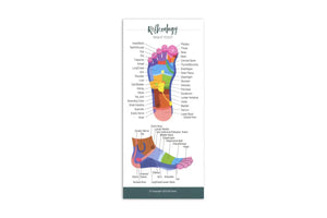 Reflexology Reference Cards (Pack Of 25)