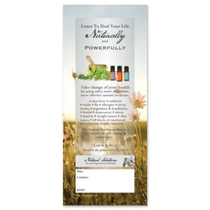Natural Solutions Invitations: Learn to Heal Your Life Naturally and Powerfully (Pack of 25)