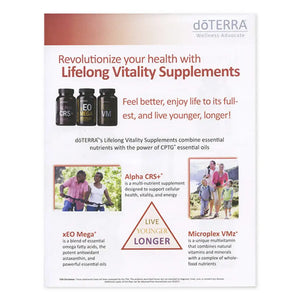 Lifelong Vitality Supplements Tear Pad (50 Sheets)