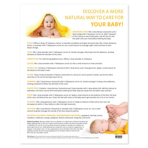 Essential Oils for Babies and Children Tear Pad (50 Sheets)