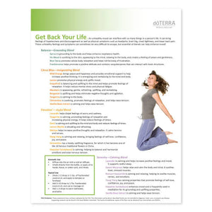 Essential Oils For Mood Regulation Tear Pad (50 Sheets)