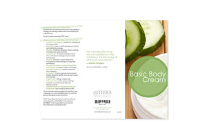 Basic Body Cream Brochure (Pack Of 25)