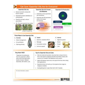 Essential Oils For Cat Care Tear Pad (50 Sheets)