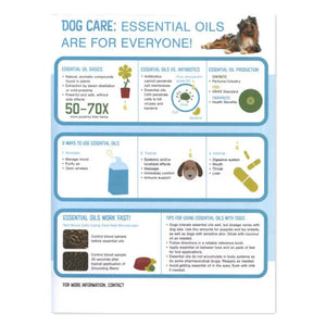 Essential Oils for Dog Care Tear Pad (50 Sheets)