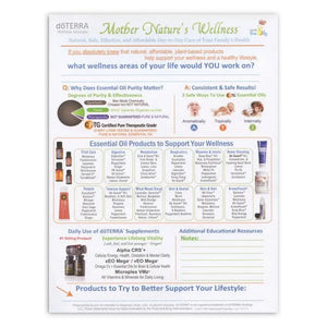 "English Mother Nature's Wellness" Tear Pad (50 Sheets)