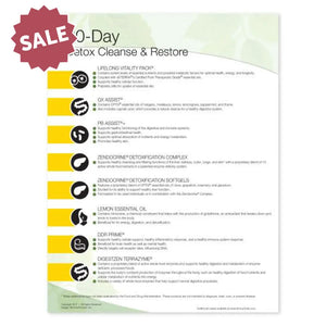 30-Day Detox Cleanse And Restore Tear Pad (50 Sheets)