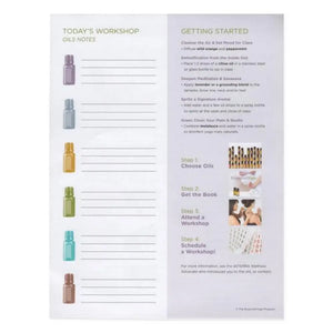 The Essentialyoga Program Tear Pad (50 Sheets)