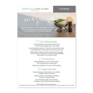 "Essential Educators: EO & Cooking" Mini Tear Pad (50 Sheets)