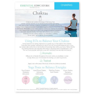 Essential Educators: "Chakras" Mini Tear Pad (50 Sheets)