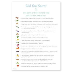 Essential Educators: What Oil Am I Mini Tear Pad Game (50 Sheets)
