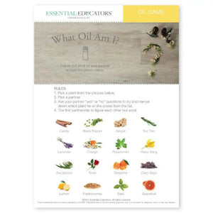 "Essential Educators: What Oil Am I?" Mini Tear Pad Game (50 Sheets)