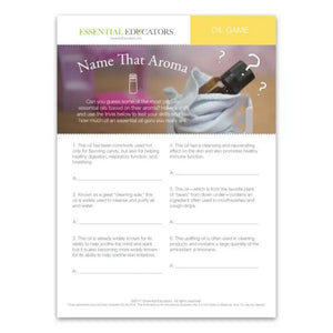 Essential Educators: Name That Aroma Mini Tear Pad Games (50 Sheets)