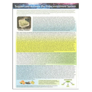 "Support and Activate the Endocannabinoid System" Tear Pad (25 sheets)