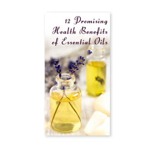 12 Promising Health Benefits Of Essential Oils Brochure (Pack 25) English