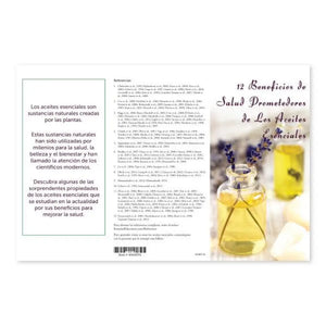 "12 Promising Health Benefits of Essential Oils" Brochure (Pack of 25)