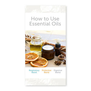 How To Use Essential Oils: Respiratory Protective And Digestive Blends Brochure (Pack Of 25)