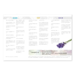 How To Use Essential Oils: Peppermint Lemon And Lavender Brochure (Pack Of 25)